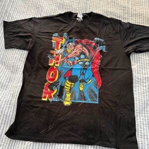 Port and Company Black Thor Graphic Tee